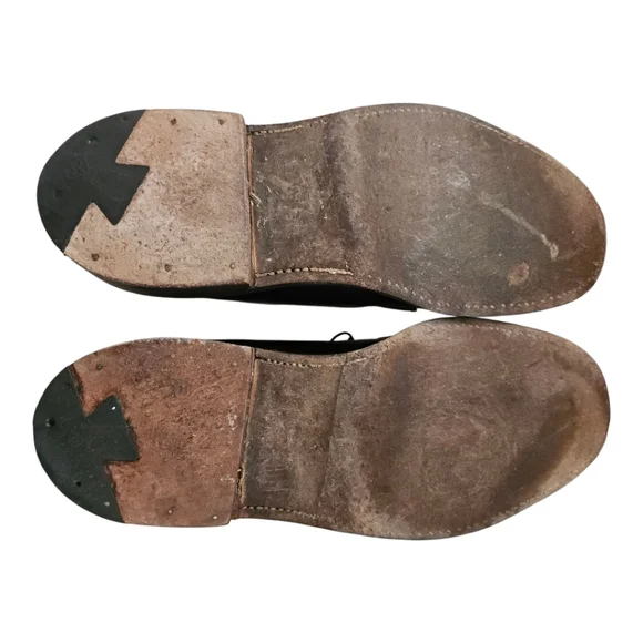 ALDEN 990 Plain Toe Blucher (Color 8 Shell Cordovan) Leather Mens Shoes;Sz 7 B/D - Picture 4 of 6